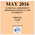 Year 7 May 2016 Writing - Response
